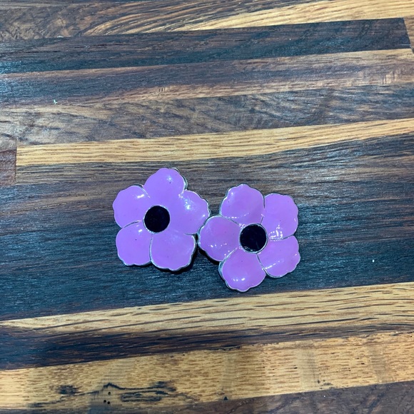 Vintage Floral Statement Earrings - Picture 1 of 4